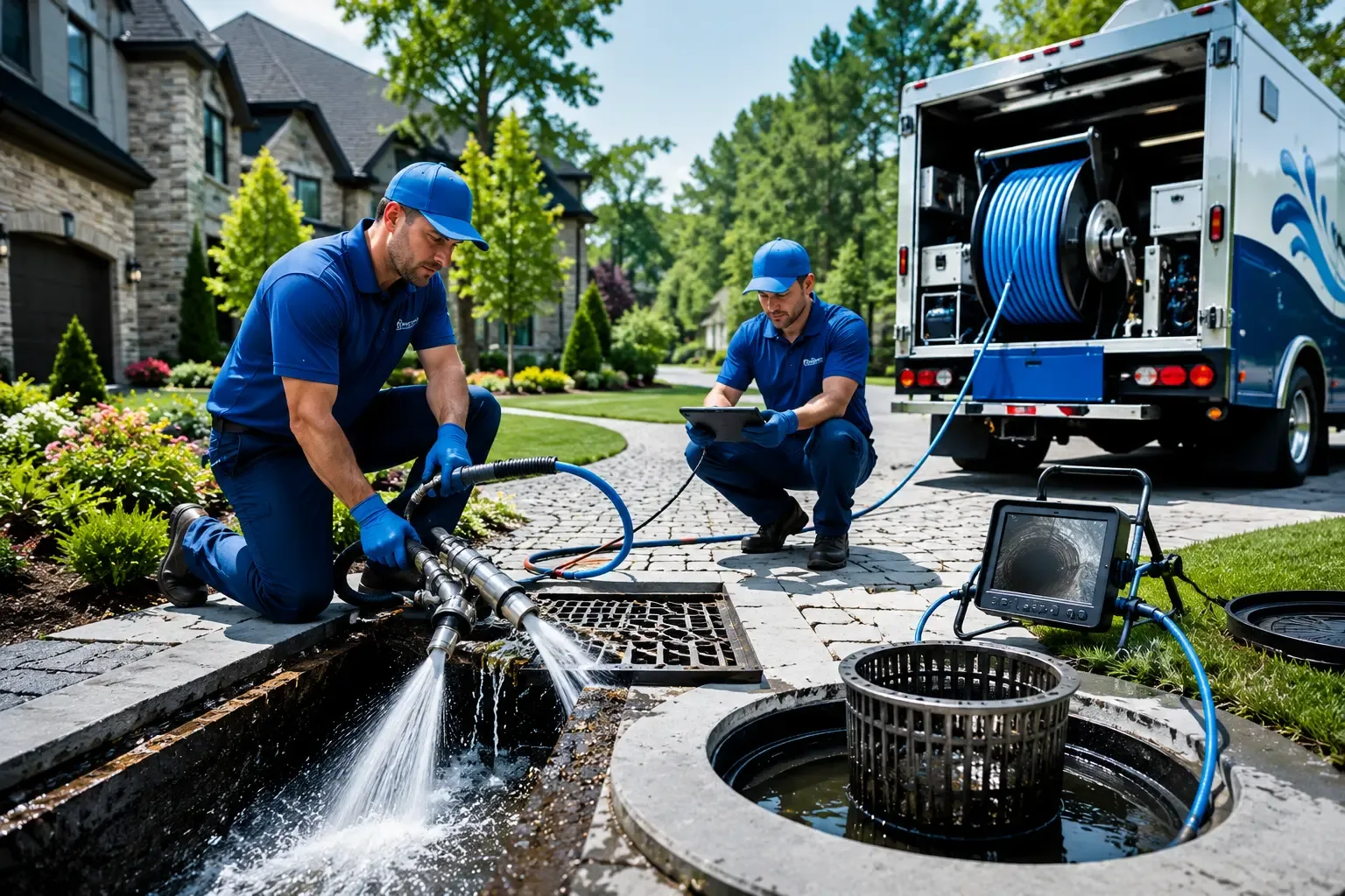 Local outdoor drain cleaning professionals in Pleasant Hill, IL