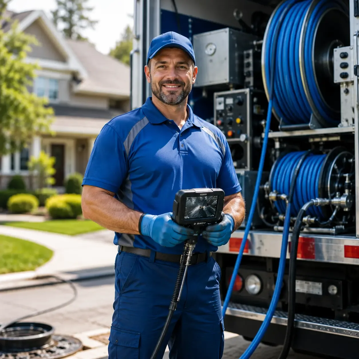 Local outdoor drain cleaning specialists in Pleasant Hill, IL